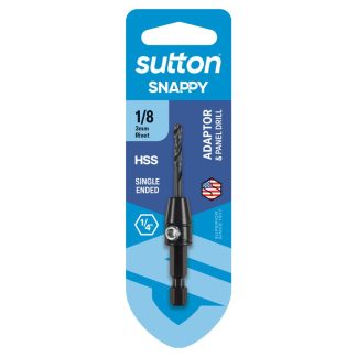 Sutton Snappy Adaptor & Panel Drill 1/8" D225H0318