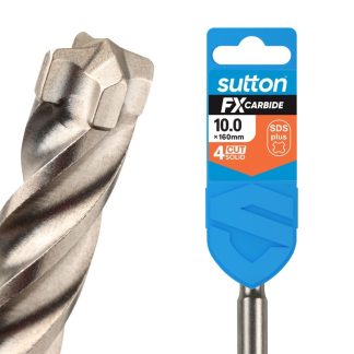 Sutton FX Carbide 4-Cut SDS-Plus Drill Bit 10.0 x 160mm D638HB1000
