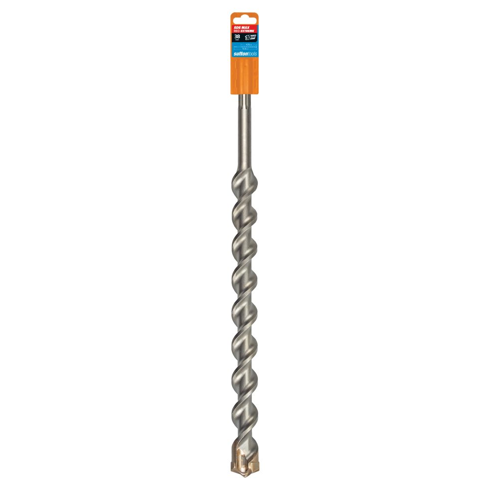 Sutton Reo Extreme 10-Cut SDS-Max Drill Bit 38.0 x 540mm D6453800 Sutton Reo Extreme 10-Cut SDS-Max Drill Bit 38.0 x 540mm D6453800