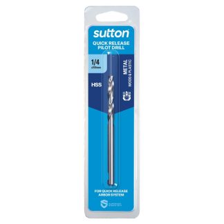 Sutton HSS Quick Release Pilot Drill 6.35 x 105mm H1226006