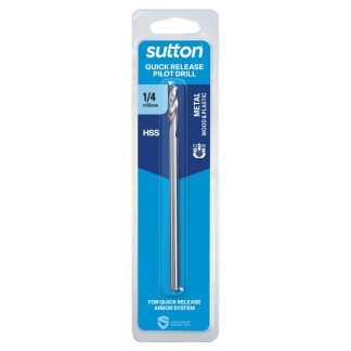 Sutton HSS Quick Release Pilot Drill 6.35 x 125mm H1226106