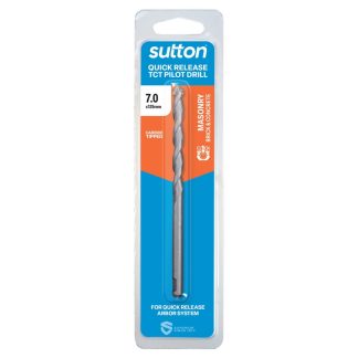 Sutton TCT Quick Release Pilot Drill 7 x 125mm H1226206