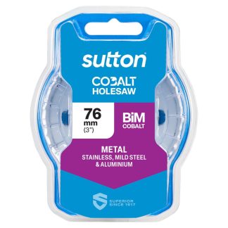 Sutton Bi-Metal Cobalt Holesaw 76mm H1250760