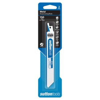 Sutton 150mm Reciprocating Saw Blade Metal 2-Pack H50815014
