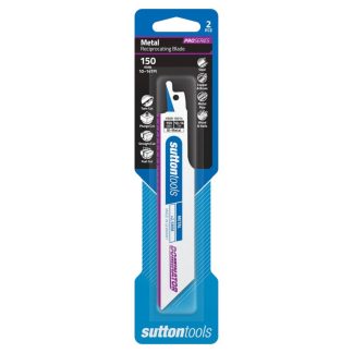 Sutton Pro Series 150mm Reciprocating Saw Blade Metal 2-Pack H50915014