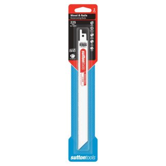 Sutton 225mm Reciprocating Saw Blade Wood 2-Pack H52622514