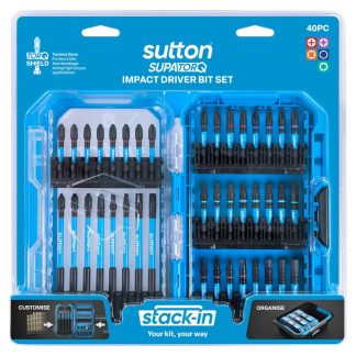 Sutton 40-Piece SupaTorq Impact Screwdriver Bit Set S250S40A